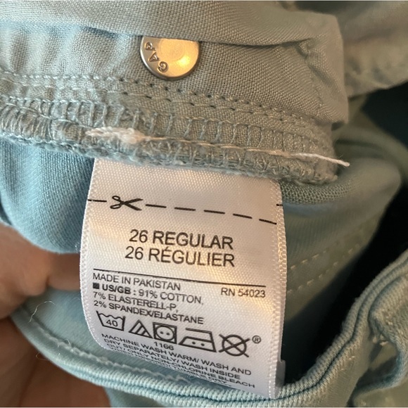 Gap Denim Women’s Leggings, 2 Reg 26, Light Blue, Stretch - Picture 6 of 7
